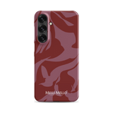 Melli Mello Telefoonhoesje Crimson Wave (Hard Case)