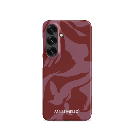 Melli Mello Telefoonhoesje Crimson Wave (Hard Case)