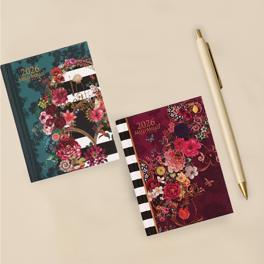 Melli Mello Plum Blossom Mini Agenda 2026
