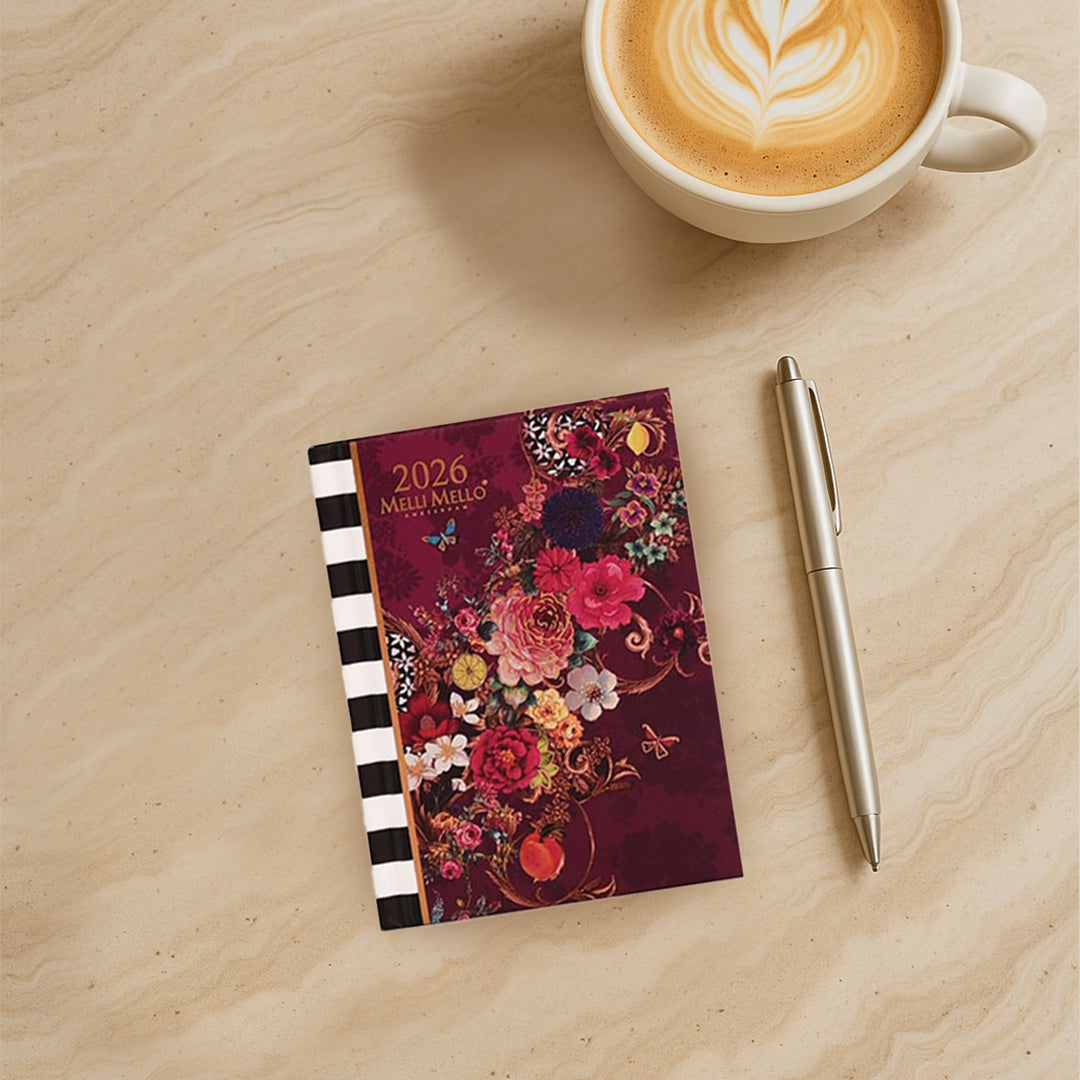 Melli Mello Plum Blossom Mini Agenda 2026