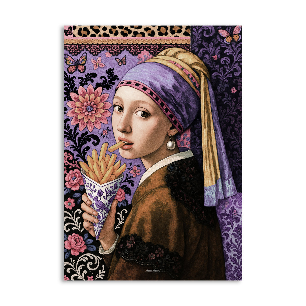 Melli Mello Rollin' Through New York wall art