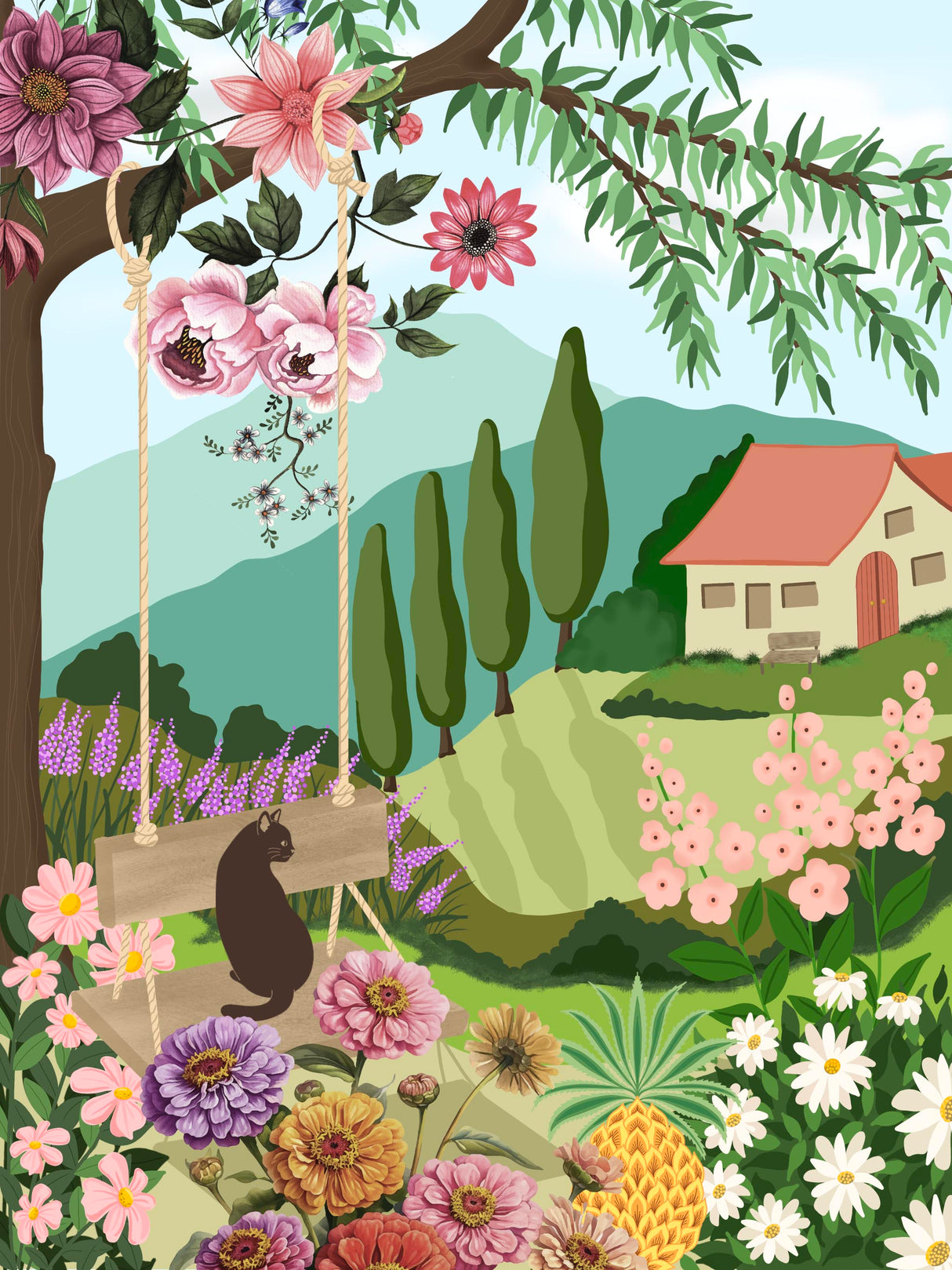 Melli Mello Rollin' Through New York wall art