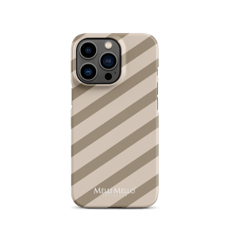 Melli Mello Telefoonhoesje Sand Stripe (Hard case)