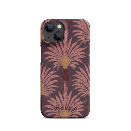 Melli Mello Telefoonhoesje Crimson Palm (Hard Case)