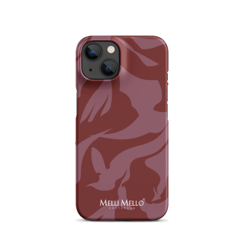 Melli Mello Telefoonhoesje Crimson Wave (Hard Case)