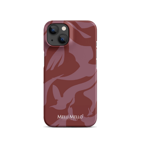 Melli Mello Telefoonhoesje Crimson Wave (Hard Case)