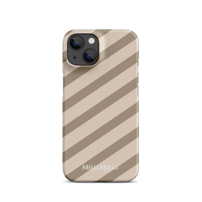 Melli Mello Telefoonhoesje Sand Stripe (Hard case)