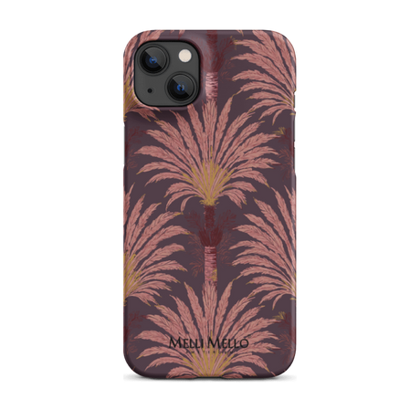 Melli Mello Telefoonhoesje Crimson Palm (Hard Case)