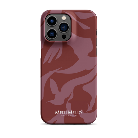 Melli Mello Telefoonhoesje Crimson Wave (Hard Case)