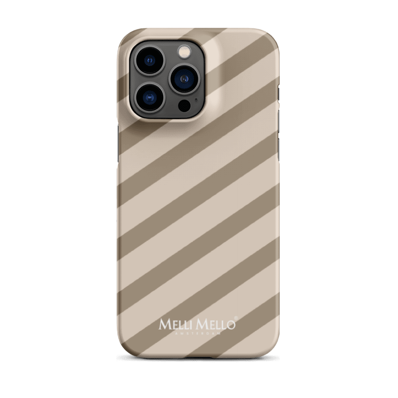 Melli Mello Telefoonhoesje Sand Stripe (Hard case)