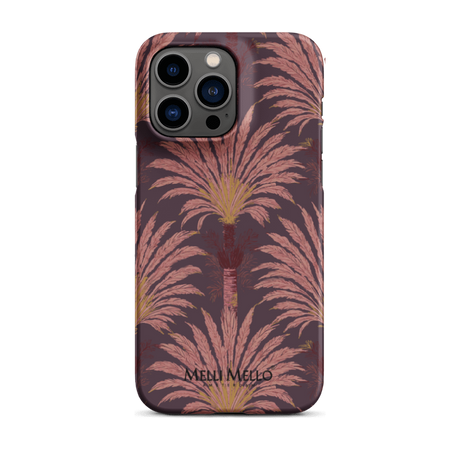 Melli Mello Telefoonhoesje Crimson Palm (Hard Case)