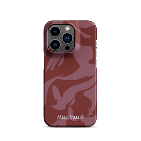 Melli Mello Telefoonhoesje Crimson Wave (Hard Case)