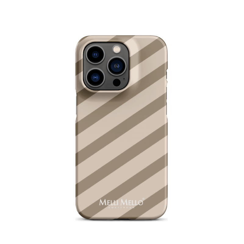 Melli Mello Telefoonhoesje Sand Stripe (Hard case)