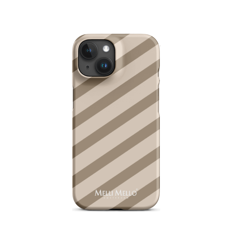 Melli Mello Telefoonhoesje Sand Stripe (Hard case)