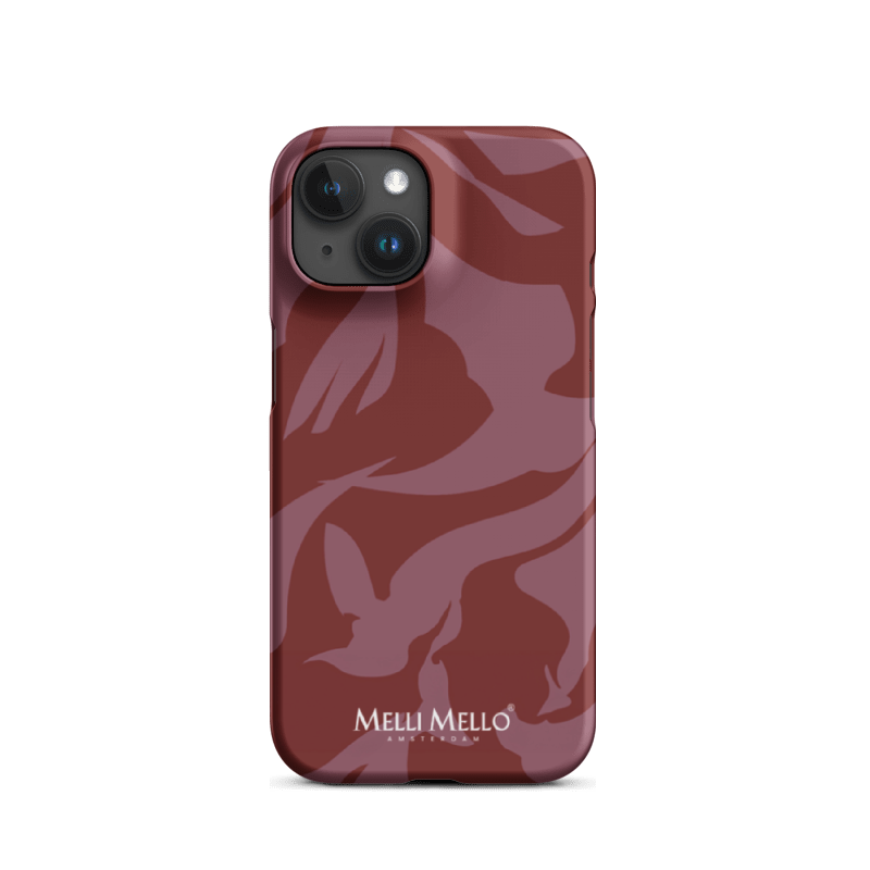Melli Mello Telefoonhoesje Crimson Wave (Hard case)