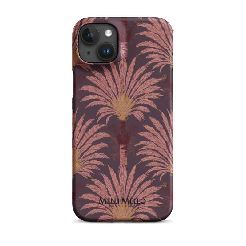 Melli Mello Telefoonhoesje Crimson Palm (Hard case)