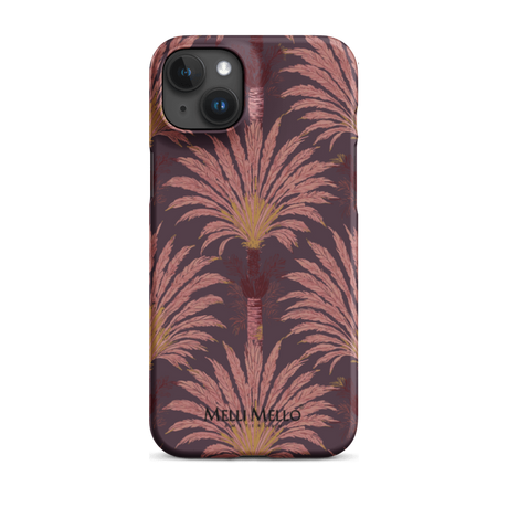 Melli Mello Telefoonhoesje Crimson Palm (Hard Case)