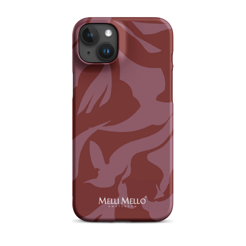 Melli Mello Telefoonhoesje Crimson Wave (Hard Case)