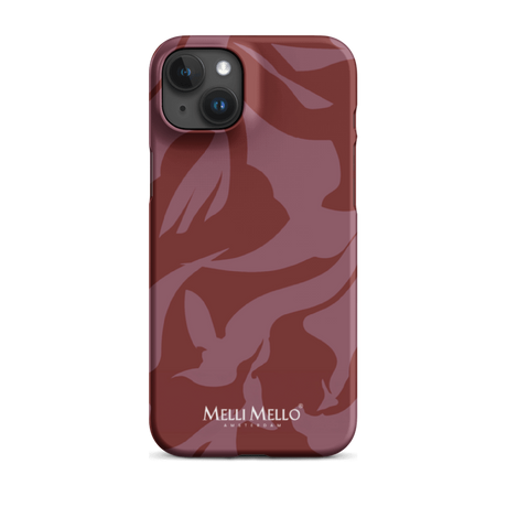 Melli Mello Telefoonhoesje Crimson Wave (Hard Case)