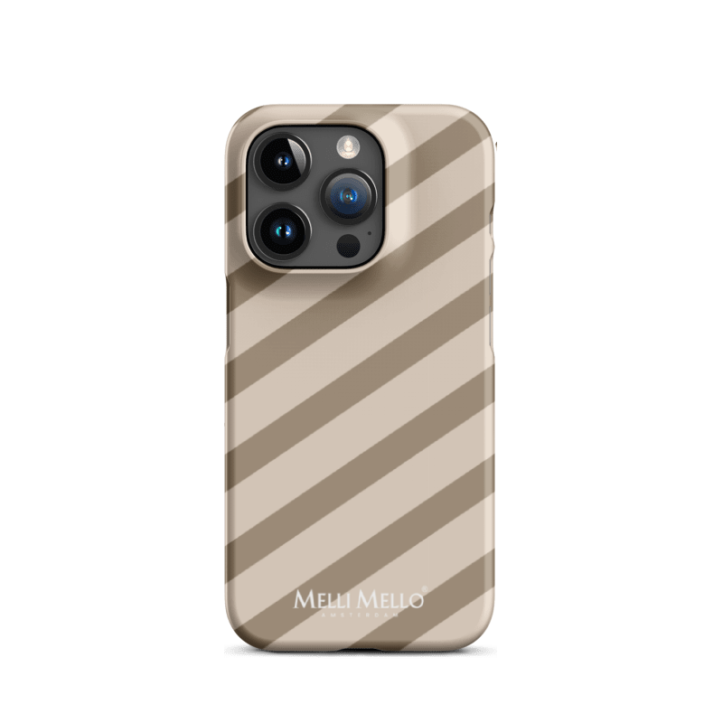 Melli Mello Telefoonhoesje Sand Stripe (Hard case)