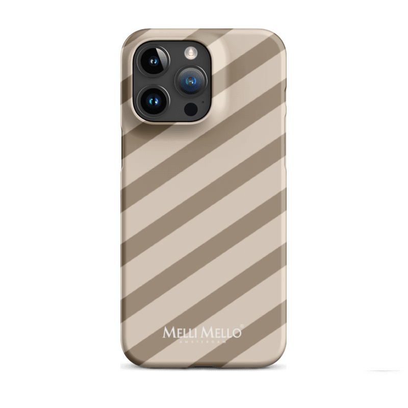 Melli Mello Telefoonhoesje Sand Stripe (Hard case)