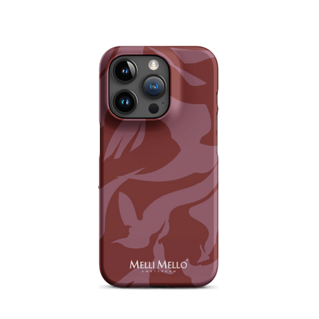 Melli Mello Telefoonhoesje Crimson Wave (Hard Case)