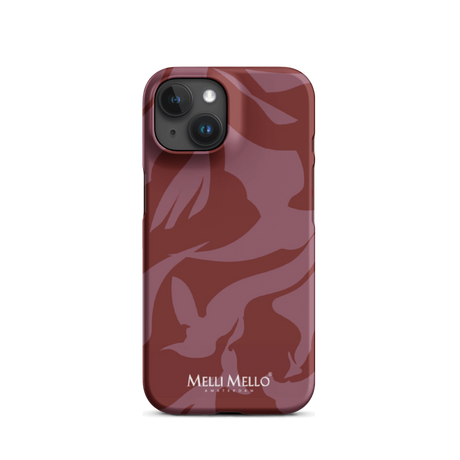 Melli Mello Telefoonhoesje Crimson Wave (Hard Case)