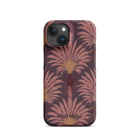 Melli Mello Telefoonhoesje Crimson Palm (Hard Case)