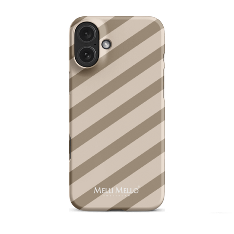Melli Mello Telefoonhoesje Sand Stripe (Hard Case)
