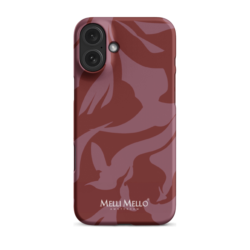 Melli Mello Telefoonhoesje Crimson Wave (Hard Case)