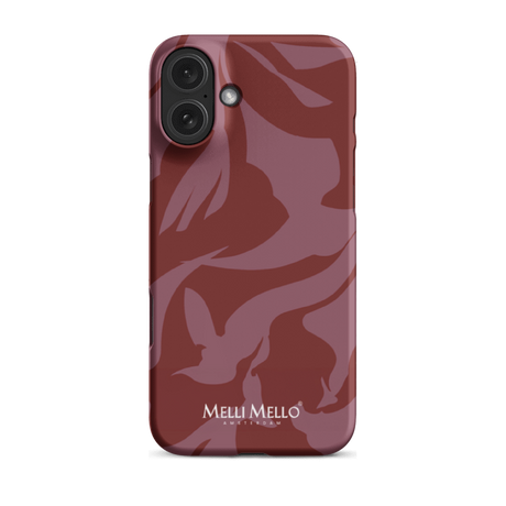 Melli Mello Telefoonhoesje Crimson Wave (Hard Case)
