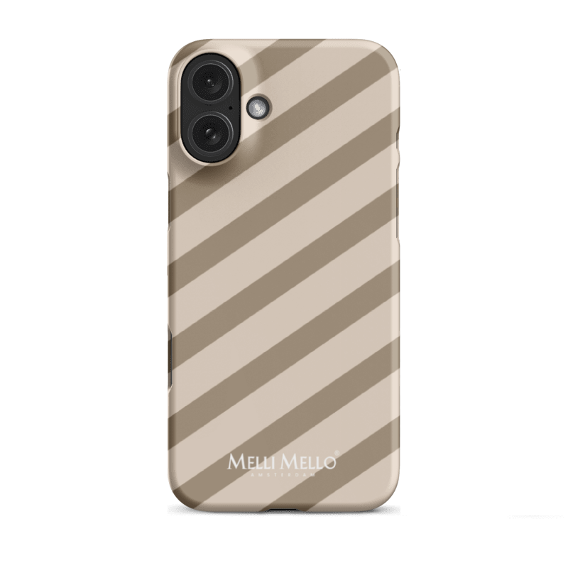 Melli Mello Telefoonhoesje Sand Stripe (Hard case)