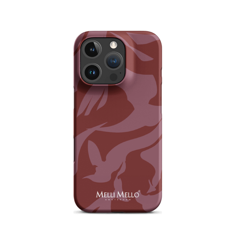Melli Mello Telefoonhoesje Crimson Wave (Hard Case)