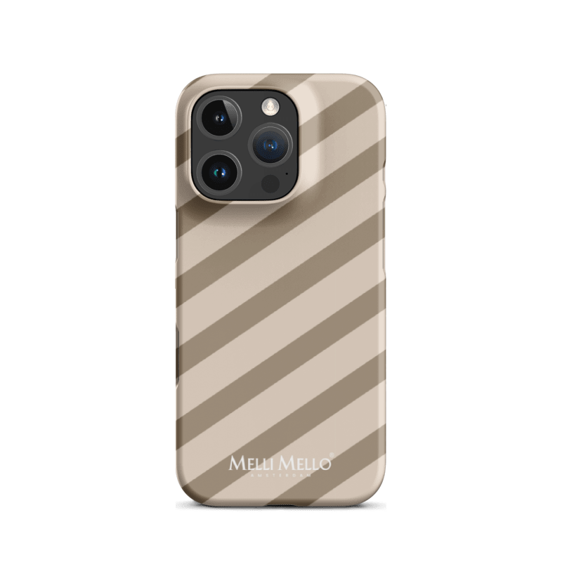 Melli Mello Telefoonhoesje Sand Stripe (Hard case)
