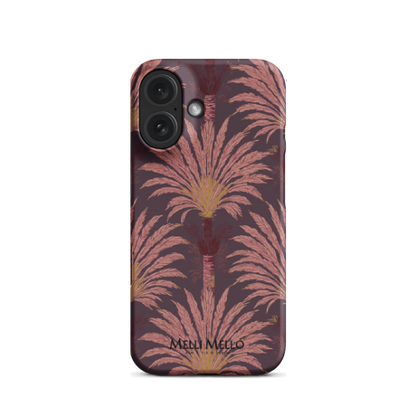 Melli Mello Telefoonhoesje Crimson Palm (Hard Case)