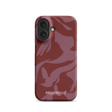 Melli Mello Telefoonhoesje Crimson Wave (Hard Case)