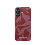 Melli Mello Telefoonhoesje Crimson Wave (Hard Case)