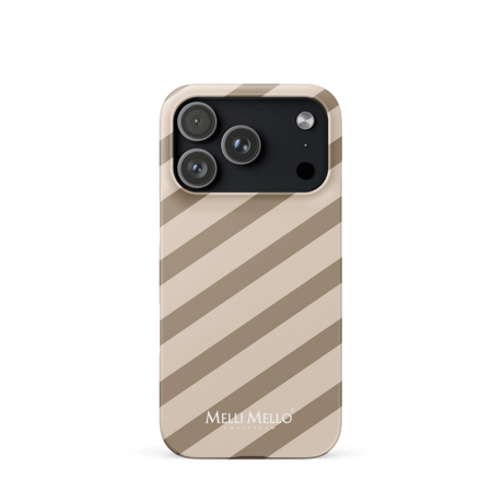 Melli Mello Telefoonhoesje Sand Stripe (Hard Case)