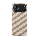 Melli Mello Telefoonhoesje Sand Stripe (Hard case)