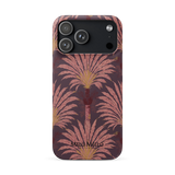 Melli Mello Telefoonhoesje Crimson Palm (Hard Case)