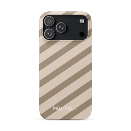 Melli Mello Telefoonhoesje Sand Stripe (Hard Case)