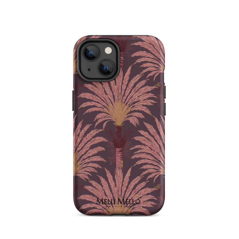 Melli Mello Telefoonhoesje Crimson Palm (Tough Case)