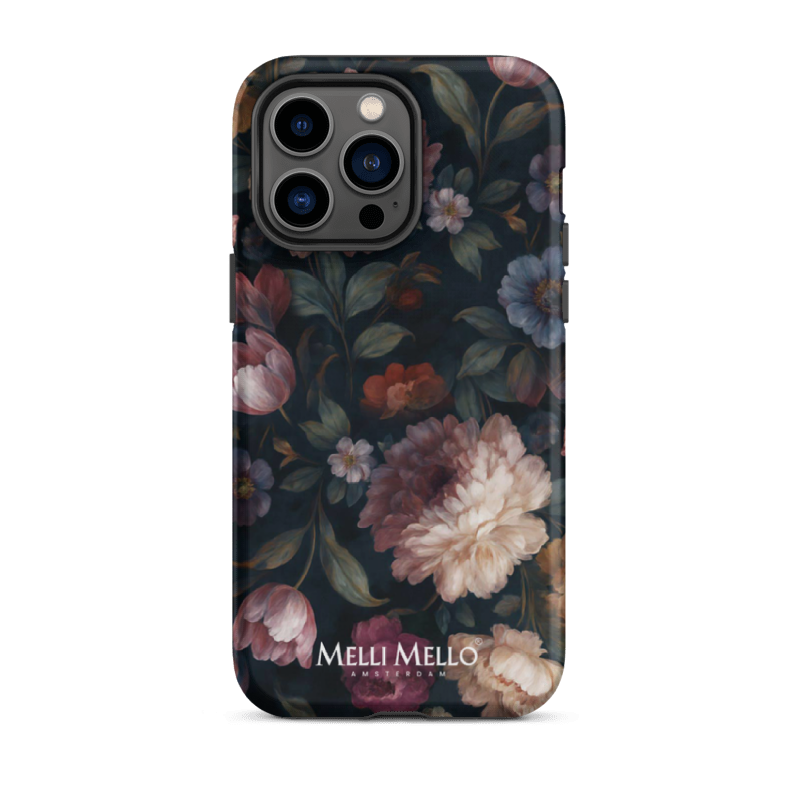 Melli Mello Phone Case Noir Bloom (Tough Case)