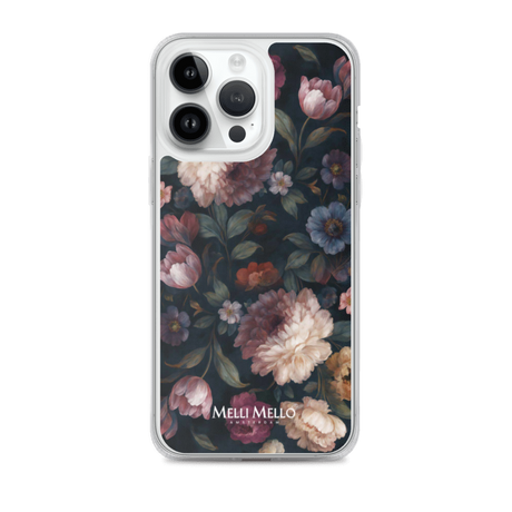 Melli Mello Telefoonhoesje Noir Bloom (Soft case)