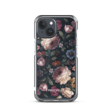 Melli Mello Telefoonhoesje Noir Bloom (Soft case)