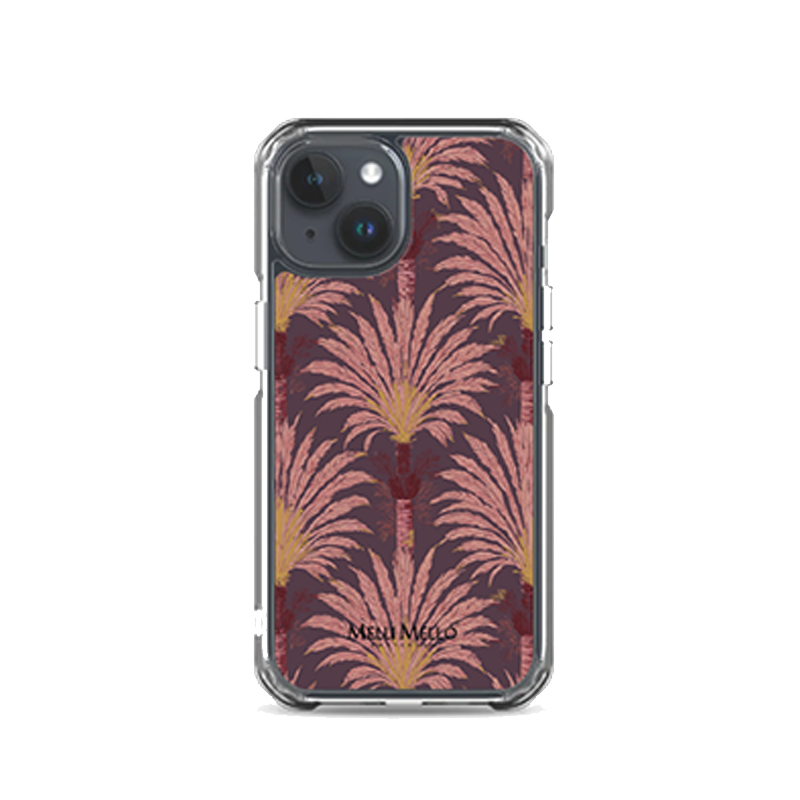 Melli Mello Telefoonhoesje Crimson Palm (Soft case)