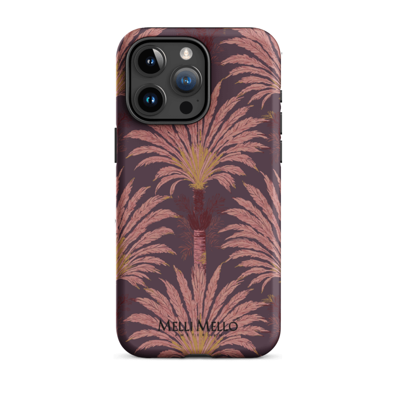 Melli Mello Telefoonhoesje Crimson Palm (Tough case)
