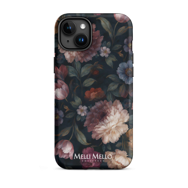 Melli Mello Phone Case Noir Bloom (Tough Case)