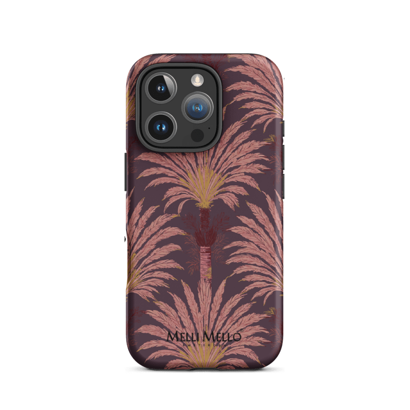 Melli Mello Telefoonhoesje Crimson Palm (Tough case)