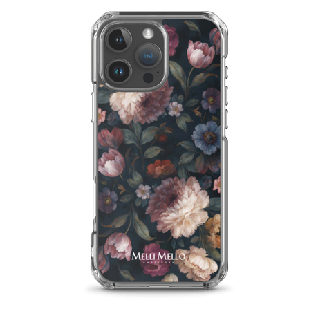Melli Mello Telefoonhoesje Noir Bloom (Soft case)
